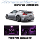 XtremeVision Interior LED for Nissan 370Z 2009-2014 (8 Pieces) Pink Interior LED