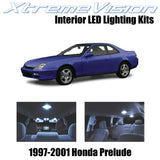 XtremeVision Interior LED for Honda Prelude 1997-2001 (5 Pieces) Cool White Inte