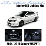 XtremeVision Interior LED for Subaru WRX STI 2004-2015 (10 Pieces) Pure White In