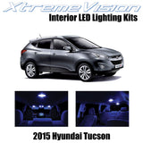 XtremeVision Interior LED for Hyundai Tucson 2015+ (8 Pieces) Blue Interior LED