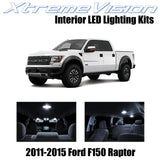 XtremeVision Interior LED for Ford F150 Raptor (8 Pieces) Pure White Interior LE