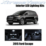 XtremeVision Interior LED for Ford Escape 2015+ (3 Pieces) Pure White Interior L