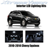 XtremeVision Interior LED for Chevy Equinox 2010-2014 (11 Pieces) Pure White Int