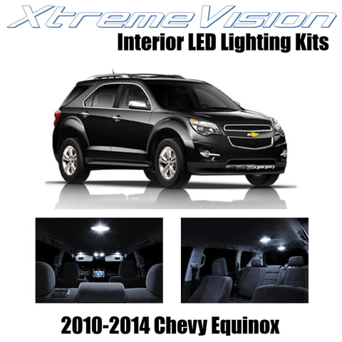 XtremeVision Interior LED for Chevy Equinox 2010-2014 (11 Pieces) Pure White Int