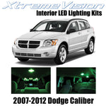 XtremeVision Interior LED for Dodge Caliber 2007-2012 (6 Pieces) Green Interior