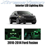 XtremeVision Interior LED for Ford Fusion 2010-2014 (5 Pieces) Green Interior LE