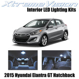 XtremeVision Interior LED for Hyundai Elantra GT Hatchback 2015+ (9 Pieces) Cool