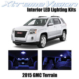 XtremeVision Interior LED for GMC Terrain 2015+ (10 Pieces) Blue Interior LED Ki