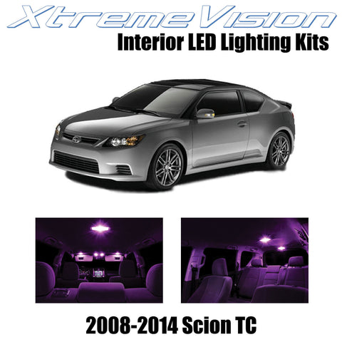 XtremeVision Interior LED for Scion TC 2008-2014 (10 Pieces) Pink Interior LED K