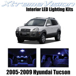 XtremeVision Interior LED for Hyundai Tuscon 2005-2009 (6 Pieces) Blue Interior