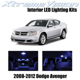 XtremeVision Interior LED for Dodge Avenger 2008-2012 (10 Pieces) Blue Interior
