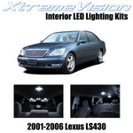 XtremeVision Interior LED for Lexus LS430 2001-2006 (9 Pieces) Pure White Interi