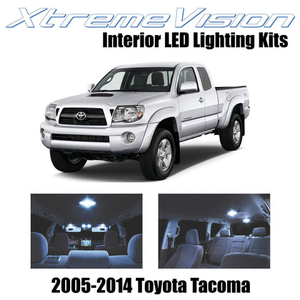 XtremeVision Interior LED for Toyota Tacoma 2005-2014 (6 Pieces) Cool White Inte