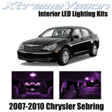XtremeVision Interior LED for Chrysler Sebring 2007-2010 (10 Pieces) Pink Interi
