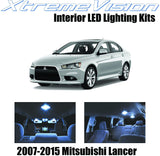Xtremevision Interior LED for Mitsubishi Lancer 2007-2015 (6 Pieces) Cool White Interior LED Kit + Installation Tool