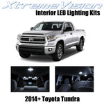 XtremeVision Interior LED for Toyota Tundra 2014+ (14 Pieces) Pure White Interio