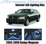 Xtremevision Interior LED for Dodge Magnum 2005-2008 (7 Pieces) Cool White Interior LED Kit + Installation Tool