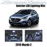 XtremeVision Interior LED for Mazda 2 2015+ (5 Pieces) Cool White Interior LED K