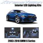XtremeVision Interior LED for BMW 6 Series E63 E64 2003-2010 (11 Pieces) Cool Wh