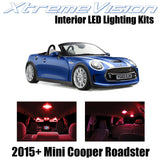 XtremeVision Interior LED for Mini Cooper Roadster 2015+ (10 Pieces) Red Interio