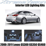 Xtremevision Interior LED for Lexus GS300 GS3500 GS460 2006-2011 (3 Pieces) Interior LED Kit + Installation Tool
