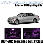 XtremeVision Interior LED for Mercedes C Class 2007-2012 (18 Pieces) Pink Interi