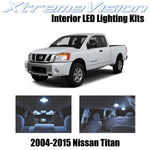 XtremeVision Interior LED for Nissan Titan 2004-2015 (16 Pieces) Cool White Inte