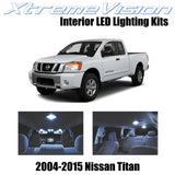 XtremeVision Interior LED for Nissan Titan 2004-2015 (16 Pieces) Cool White Inte