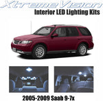 XtremeVision Interior LED for Saab 9-7x 2005-2009 (10 Pieces) Cool White Interior LED Kit + Installation Tool