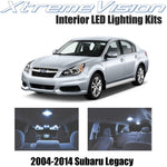 Xtremevision Interior LED for Subaru Legacy 2004-2014 (8 Pieces) Cool White Interior LED Kit + Installation Tool
