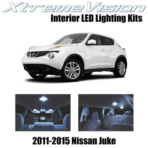 XtremeVision LED for Nissan Juke 2011-2015 (6 Pieces) Cool White Premium Interio