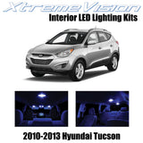 XtremeVision Interior LED for Hyundai Tucson 2010-2013 (7 Pieces) Blue Interior