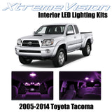 XtremeVision Interior LED for Toyota Tacoma 2005-2014 (6 Pieces) Pink Interior L