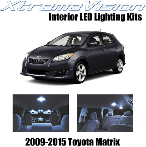 Xtremevision Interior LED for Toyota Matrix 2009-2015 (6 Pieces) Interior LED Kit + Installation Tool
