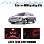 XtremeVision Interior LED for Chevy Impala 2000-2005 (16 Pieces) Red Interior LE