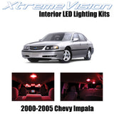 XtremeVision Interior LED for Chevy Impala 2000-2005 (16 Pieces) Red Interior LE