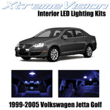 XtremeVision Interior LED for Volkswagen Jetta Golf 1999-2005 (12 Pieces) Blue I