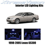 XtremeVision Interior LED for Lexus GS300 GS400 GS430 1998-2005 (12 Pieces) Blue