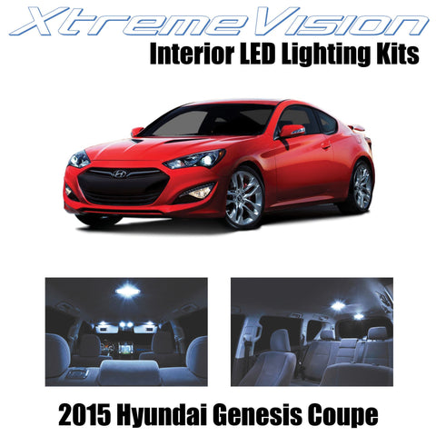 XtremeVision Interior LED for Hyundai Genesis 2015+ (8 Pieces) Cool White Interi