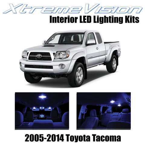 XtremeVision Interior LED for Toyota Tacoma 2005-2014 (6 Pieces) Blue Interior L