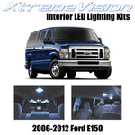 XtremeVision Interior LED for Ford E150 2006-2012 (6 Pieces) Cool White Interior