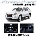 XtremeVision Interior LED for GMC Terrain 2010-2014 (5 Pieces) Pure White Interi