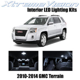 XtremeVision Interior LED for GMC Terrain 2010-2014 (5 Pieces) Pure White Interi