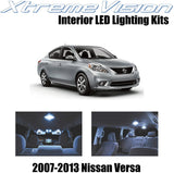 XtremeVision LED for Nissan Versa 2007-2013 (6 Pieces) Cool White Premium Interior LED Kit Package + Installation Tool