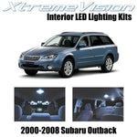 XtremeVision LED for Subaru Outback 2000-2008 (10 Pieces) Cool White Premium Int