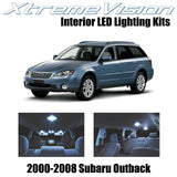XtremeVision LED for Subaru Outback 2000-2008 (10 Pieces) Cool White Premium Int