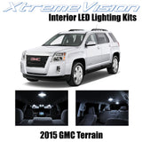 XtremeVision Interior LED for GMC Terrain 2015+ (10 Pieces) Pure White Interior