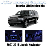 XtremeVision Interior LED for Lincoln Navigator 2007-2015 (5 Pieces) Blue Interi