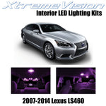 XtremeVision Interior LED for Lexus LS460 LS600h 2007-2014 (13 Pieces) Pink Inte