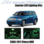XtremeVision Interior LED for Chevy HHR 2006-2011 (11 Pieces) Green Interior LED